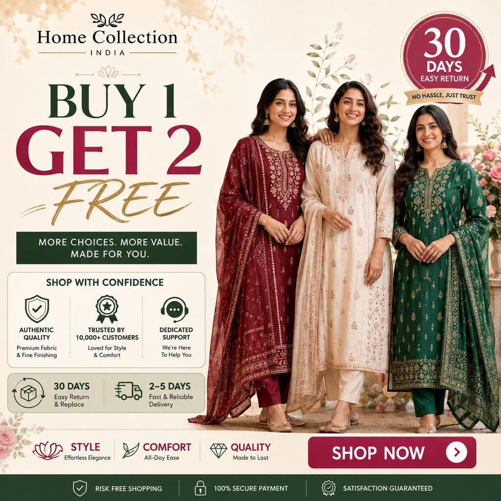 Buy 1 Get 2 Free Kurta Sets