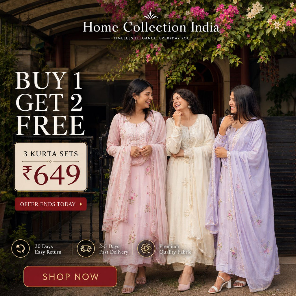 Buy 1 Get 2 Free Kurta Sets