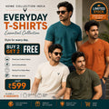 Men’s Premium Polo T-Shirts Combo – Buy 2 Get 2 Free