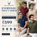 Men’s Premium Polo T-Shirts Combo – Buy 2 Get 2 Free