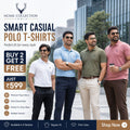 Men’s Premium Polo T-Shirts Combo – Buy 2 Get 2 Free